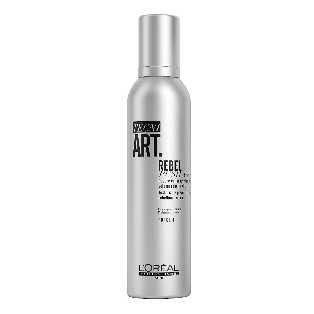 

Loreal Professionnel Tecni.Art Rebel Push-Up - Лореаль Текни.Арт Ребел Пуш-Ап Пудровый мусс для объема волос, 250 мл -