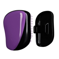 Фото Tangle Teezer Compact Styler Black Violet - Тангл Тизер Расческа для волос компактная черно-фиолетовая