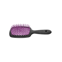 Фото Janeke Superbrush - Янеке Щётка для волос малая двухцветная (черный, фиолетовый), 17,5x7x3 см