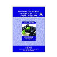 Фото Mijin Acai Berry Essence Mask - Миджин Тканевая маска для лица с экстрактом ягод асаи, 23 гр