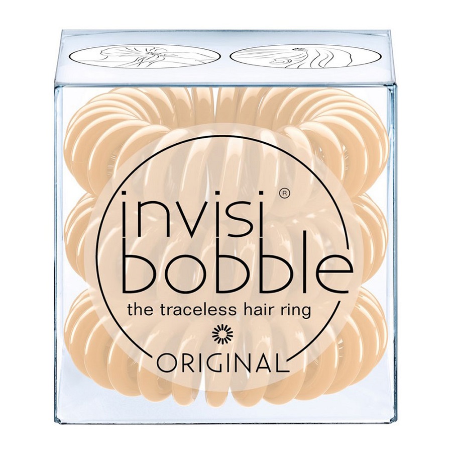 

Invisibobble Original To Be or Nude to Be - Инвизибабл Ориджинал Резинка-браслет для волос нежно-бежевая, 3 шт/уп -