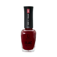 Фото IQ Beauty №023 Bordeaux - Айкью Бьюти Лак для ногтей профессиональный укрепляющий с биокерамикой №023 (бордовый), 12,5 мл