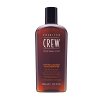 Фото American Crew Power Cleanser Style Remover Shampoo - Американ Крю Пауэр Клинсер Стайл Ремувер Шампунь для ежедневного ухода, очищающий волосы от укладочных средств, 450 мл