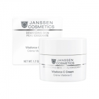 Фото Janssen Cosmetics Demanding Skin Vitaforce C Cream - Янссен Регенерирующий крем с витамином С, 50 мл