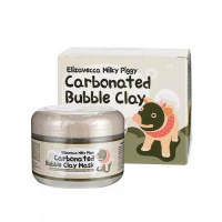 Фото Elizavecca Сarbonate Bubble Clay Mask - Елизавекка Карбонат Бабл Клэй Маска для лица очищающая пузырьковая, 100 мл