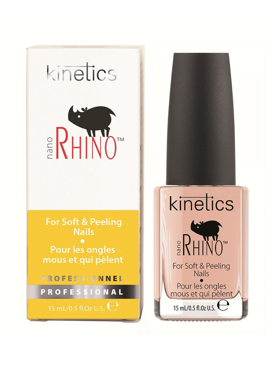 Kinetics Nail Care Nano Rhino - Кинетикс Нейл Кэйр Быстрый уход для слабых и слоящихся ногтей 