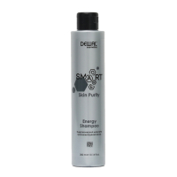Фото Dewal Cosmetics SMART CARE Skin Purity  Energy Shampoo - Деваль Смарт Кэйр Скин Пьюрити Шампунь энергетический против выпадения волос, 300 мл