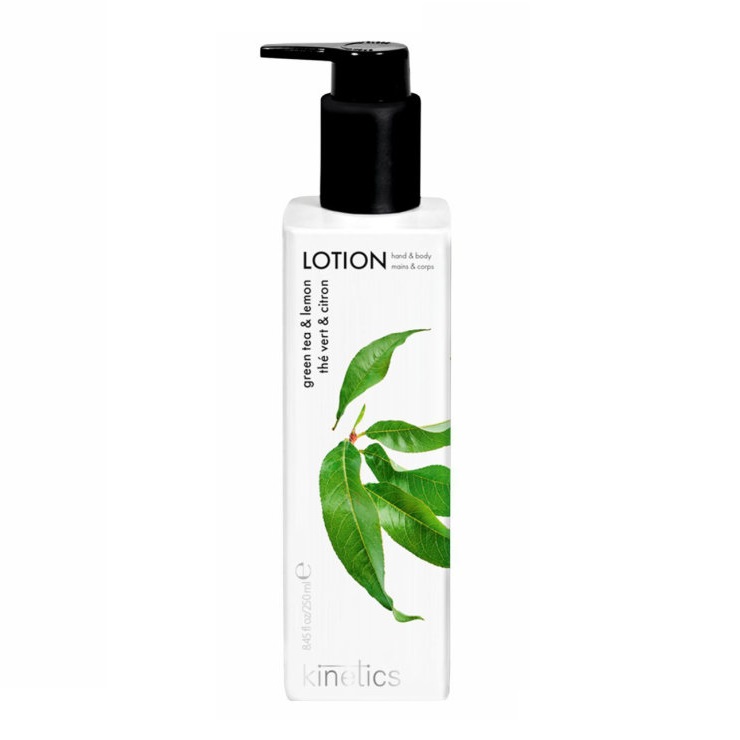 

Kinetics Skin Care - Кинетикс Скин Кэйр Лосьон увлажняющий для рук и тела "Зеленый чай и Лимон", 250 мл -