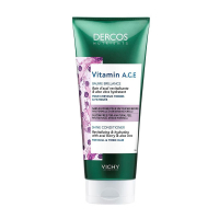 Фото Vichy Dercos Nutrients Vitamin  Виши Деркос Нутриентс Витамин Кондиционер для блеска и преображения тусклых и безжизненных волос 200 мл