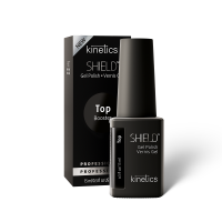 Фото Kinetics Shield Booster Top Coat Tack Free - Кинетикс Верхнее покрытие без липкого слоя c защитой от пожелтения бесцветный, 15 мл