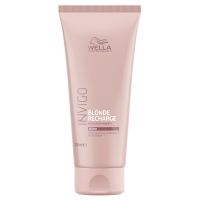 Фото Wella Professionals Invigo Blonde Recharge Warm  Велла Инвиго Блонд Речардж Оттеночный бальзам уход для теплых светлых оттенков 200 мл