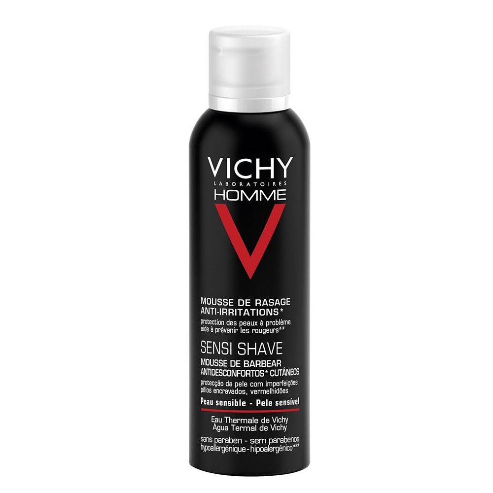 

Vichy Homme - Виши Омм Пена для бритья против раздражения кожи, 200 мл -