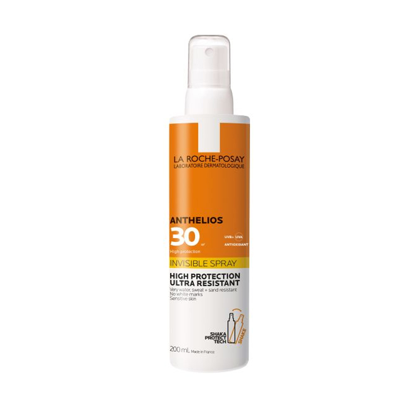 

La Roche-Posay Anthelios Invisible Spray SPF30+ - Ля Рош-Позе Антелиос Инвизибл SPF30+ Невидимый спрей для лица и тела, 200 мл -