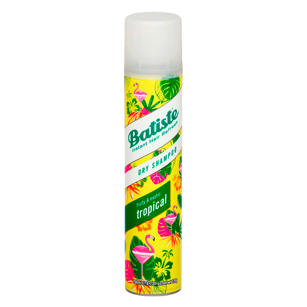 

Batiste Dry Shampoo Tropical - Батист Сухой шампунь с ароматом тропических фруктов, 200 мл -