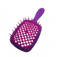 Фото Janeke Superbrush - Янеке Щётка для волос малая двухцветная (фуксия, фиолетовый), 17,5x7x3 см