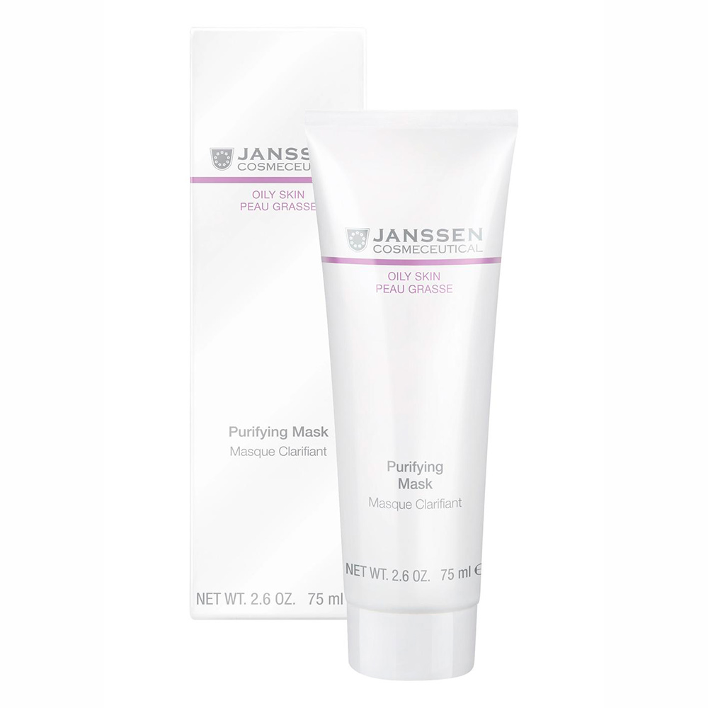 Janssen Oily Skin Purifying Mask - Янссен Себорегулирующая очищающая маска, 75 мл -