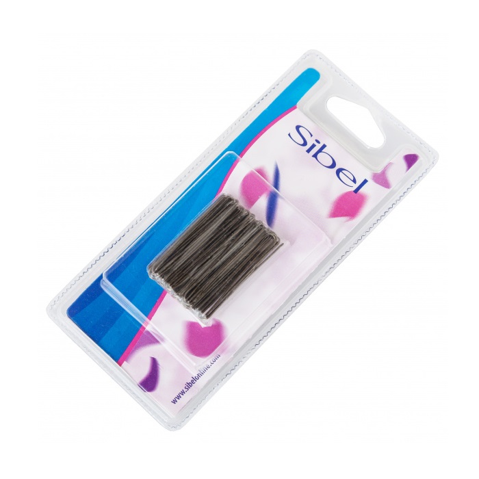 Sibel - Сибл Шпильки для волос прямые коричневые 45 мм, 50 шт/уп -