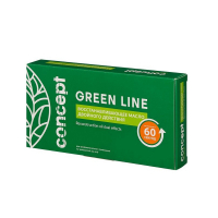 Фото Concept Green Line Dual Effects Reconstruction Oil - Концепт Грин Лайн Восстанавливающее масло двойное действие, 10x10 мл