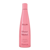 Фото Ollin Shine Blond - Оллин Шайн Блонд Шампунь с экстрактом эхинацеи, 300 мл