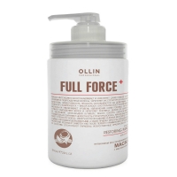 Фото Ollin Full Force - Оллин Фулл Форс Интенсивная восстанавливающая маска с маслом кокоса, 650 мл