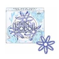 Фото Invisibobble Nano Bad Hair Day Irrelephant - Инвизибабл Нано Резинка-браслет для волос голубая, 3 шт/уп.
