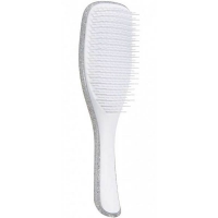 Фото Tangle Teezer The Wet Detangler Silver Sparkle - Тангл Тизер Расческа для волос с ручкой серебристо-белая