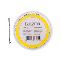 Фото Harizma  Харизма Невидимки волна чёрные 60мм 250 гр h10536-15B