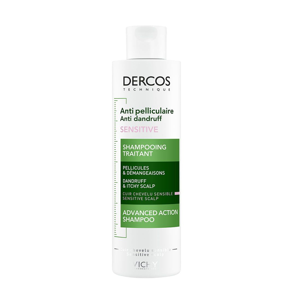 

Vichy Dercos Anti Dandruff - Виши Деркос Анти Дандраф Шампунь против перхоти для чувствительной кожи головы, 200 мл -