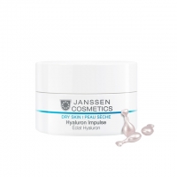 Фото Janssen Cosmetics Dry Skin Hyaluron Impulse - Янссен Концентрат с гиалуроновой кислотой, 10 капсул