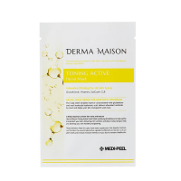 Фото Medi-Peel Derma Maison Toning Active Facial Mask - Меди Пил Тканевая маска с витаминным комплексом, 23 мл