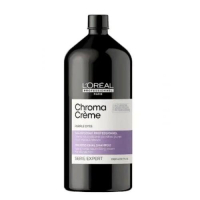 Фото Loreal Professionnel Serie Expert Chroma Creme - Лореаль Хрома Шампунь-крем с фиолетовым пигментом, для нейтрализации желтизны, 1500 мл
