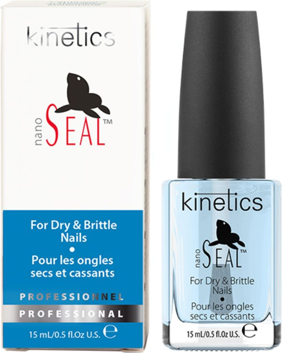 Kinetics Nail Care Nano Seal - Кинетикс Нейл Кэйр Ежедневная терапия для сухих и ломких ногтей 