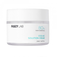 Фото Fascy Lab Cica AC Solution Cream - Фаски Лаб Крем для чувствительной кожи с высыпаниями, 50 мл 