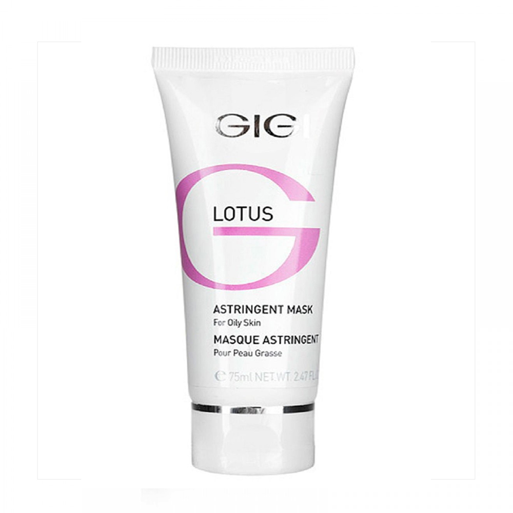 Gigi Lotus Beauty Astringent Mask - ДжиДжи Лотос Бьюти Маска поростягивающая для жирной кожи , 75 мл -