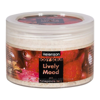 Фото Helenson Body Scrub Lively Mood (Pomegranate & Berry) - Хеленсон Скраб для тела Живое настроение (Гранат и Ягоды), 250 мл