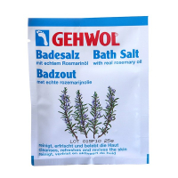Фото Gehwol Bath Salt - Геволь Соль для ванны с розмарином 1 пакетик, 25 г