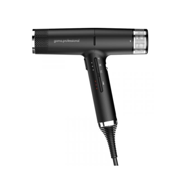 Фото GA.MA IQ2 Perfectto - Гама Профессиональный вен для укладки волос (чёрный), 2000 Вт
