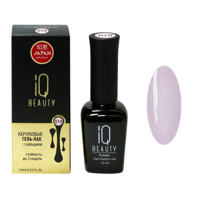 Фото IQ Beauty №019  Айкью Бьюти №019 Гель-лак 10 мл