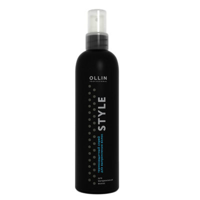 Фото Ollin Style - Оллин Стайл Термозащитный спрей для выпрямления волос, 250 мл