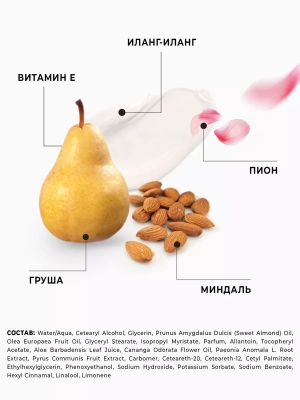 Фото BISOU AROMACOLOGIE  Бизу Смягчающее молочко для тела Груша и Пион 300 мл