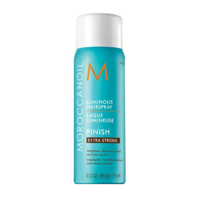 Фото Moroccanoil Luminous Hairspray Extra Strong - Мороканойл Люминос Экстра Стронг Лак Экстрасильной фиксации, 75 мл