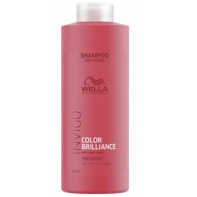 Фото Wella Professionals Invigo Color Brilliance - Велла Инвиго Колор Бриллианс Шампунь для защиты цвета окрашенных нормальных и тонких волос, 1000 мл