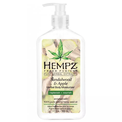 Фото Hempz Herbal Body Moisturizer - Хэмпз Молочко для тела увлажняющее Сандал и Яблоко, 500 мл