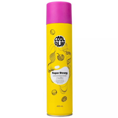 Фото Cool Rule Hair  Кул Рул Лак для волос сверхсильной фиксации Кокосовый шейк 400 мл