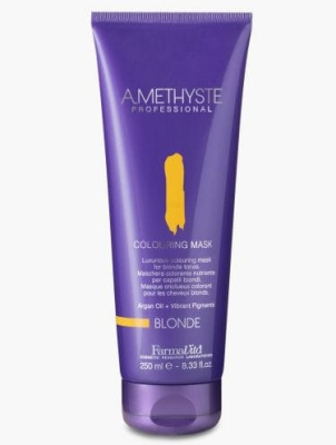Фото FARMAVITA  Amethyste Colouring Mask Blonde  Фармавита Оттеночная маска для волос Блонд 250 мл