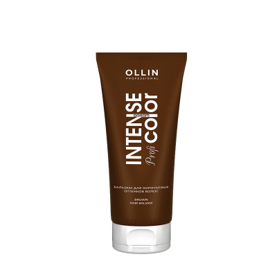 Фото Ollin Intense Profi Color Brown Hair Balsam - Оллин Интенс Профи Колор Бальзам для коричневых оттенков волос, 200 мл