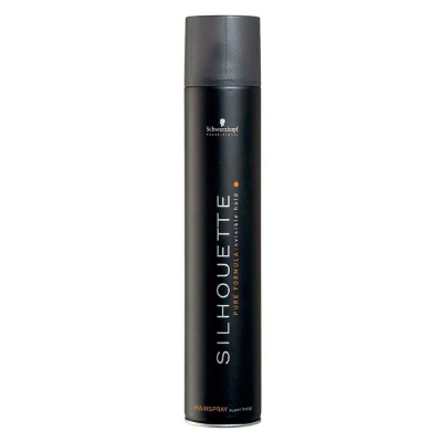 Фото Schwarzkopf Professional Silhouette Hairspray Super Hold - Шварцкопф Силуэт Лак для волос ультрасильной фиксации, 500 мл