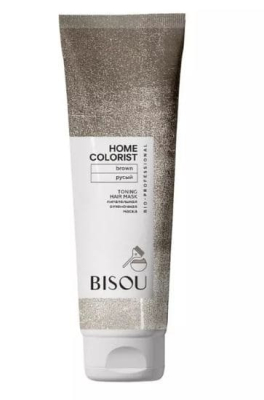 Фото BISOU HOME COLORIST  Бизу Оттеночная маска Русый 150 мл