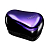 Фото Tangle Teezer Compact Styler Purple Dazzle - Тангл Тизер Расческа для волос компактная черно-фиолетовая