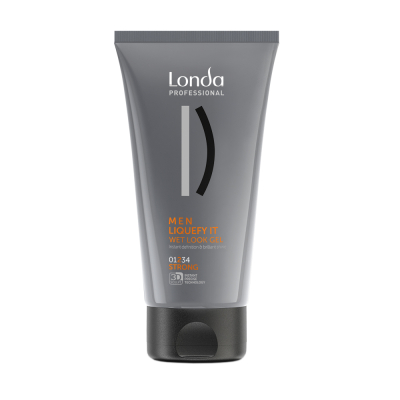 Фото Londa Professional Men Liquefy It - Лонда Мен Ликвифай Ит Гель-блеск с эффектом мокрых волос, 150 мл
